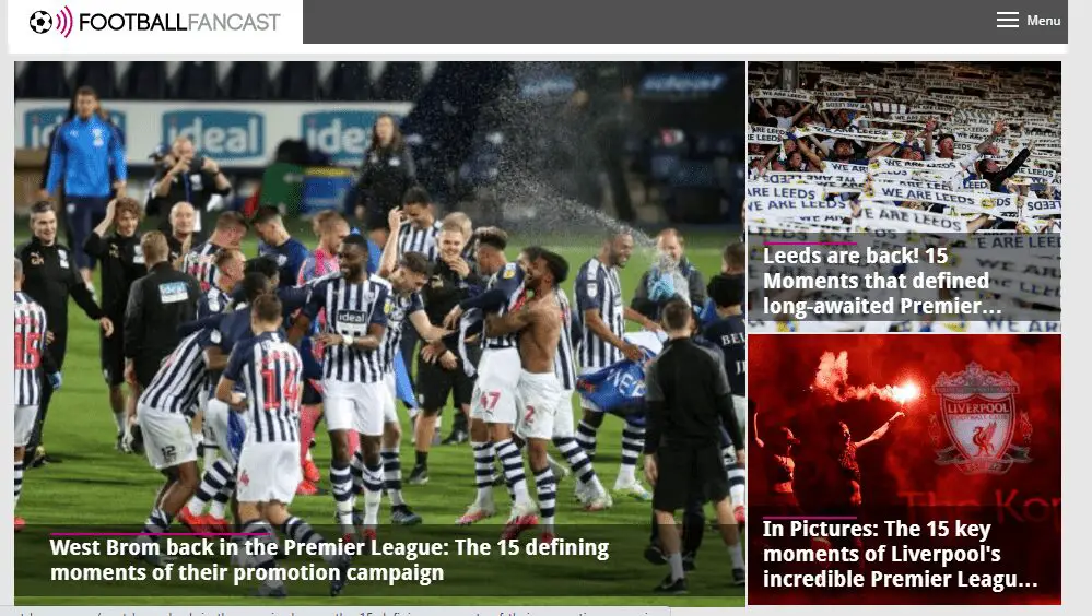 Football fancast is one of the Football Blogs looking for writers
