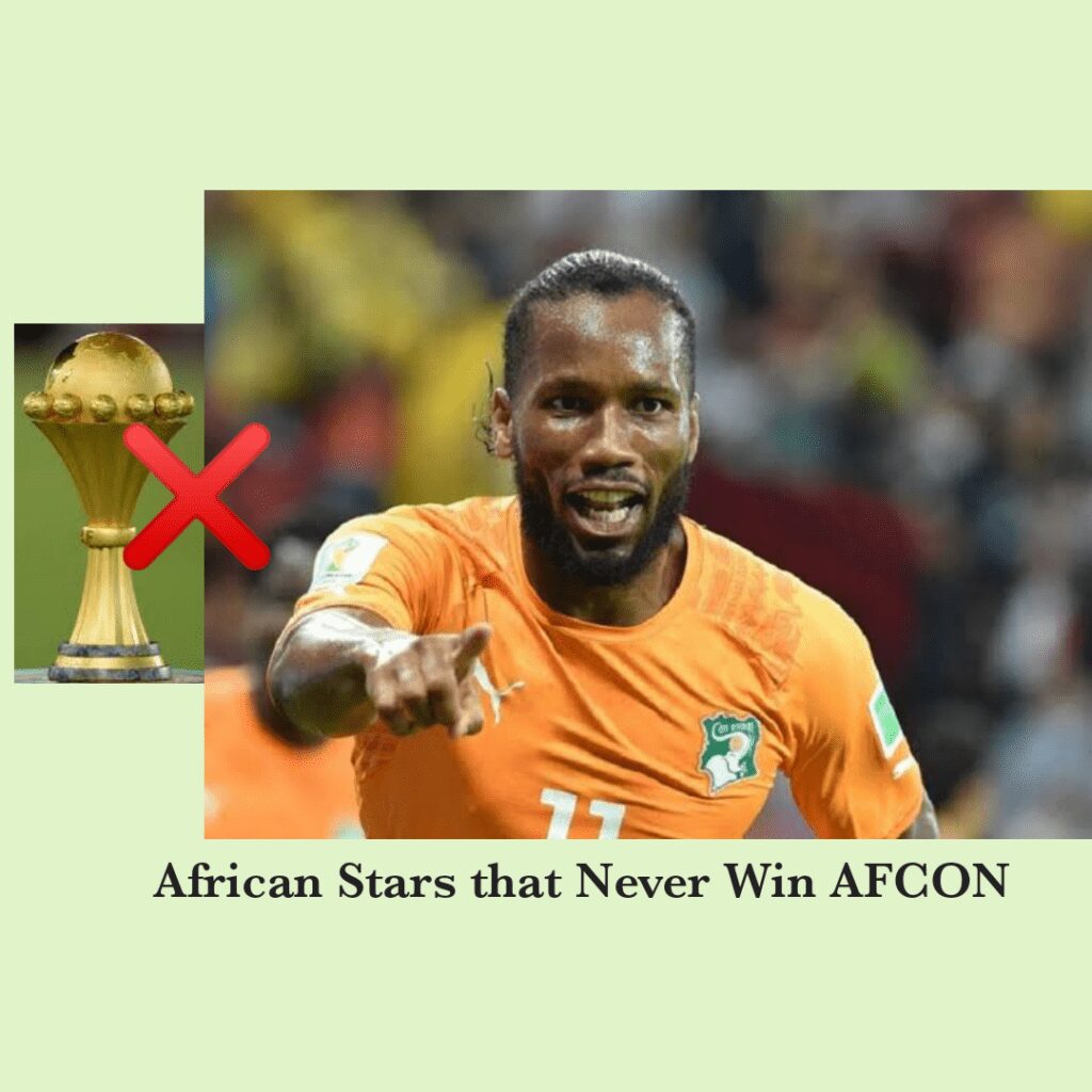African Footballers that Never Won AFCON