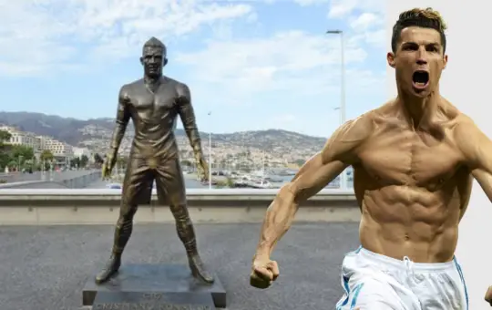 Footballers Who have statues