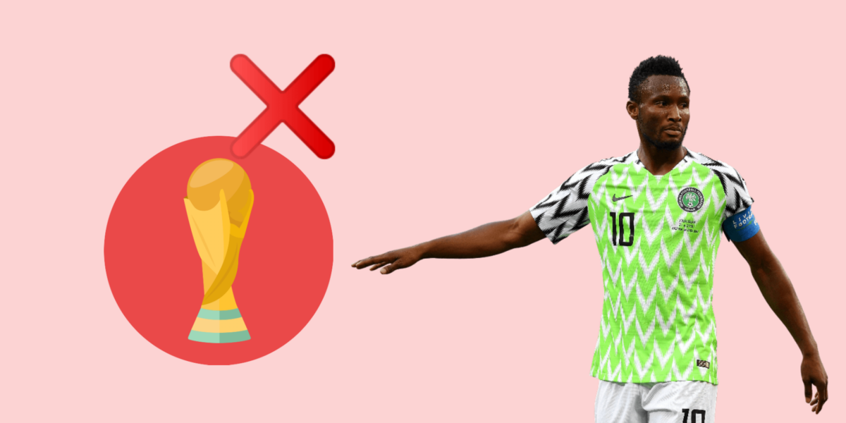 Mikel Obi represents Nigeria at World Cup