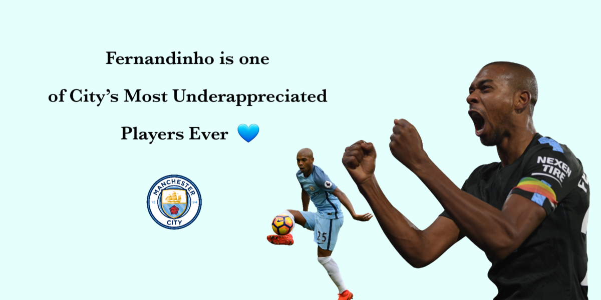 Fernandinho is One of the Best Players for Manchester City