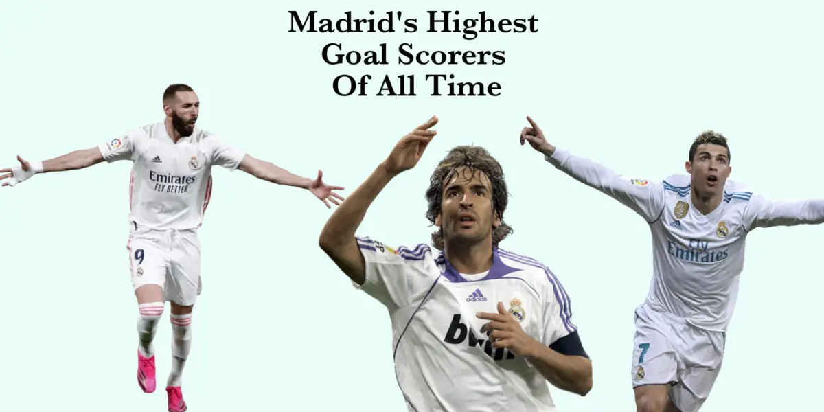 Real madrid Top or highest scorers of all time
