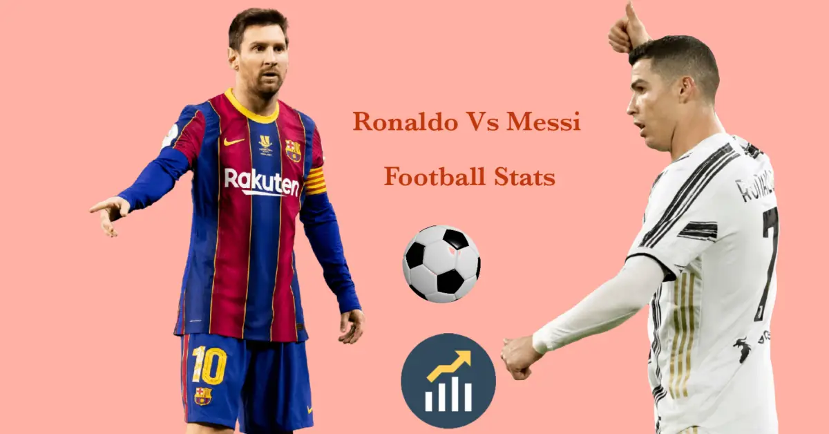 Ronaldo vs messi all time stats