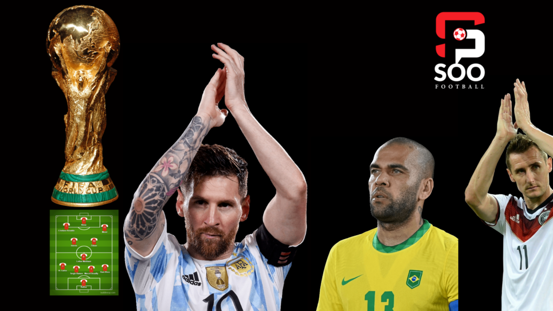 Best international footballers lineup