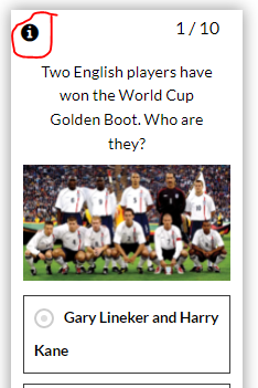 Soofootball Quiz hints