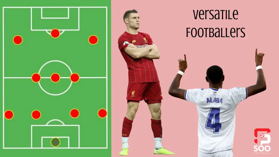 Most versatile players in football