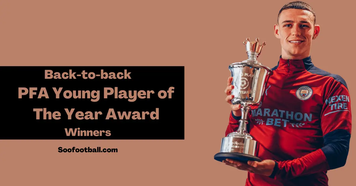 players who won back-to-back PFA young player of the year award