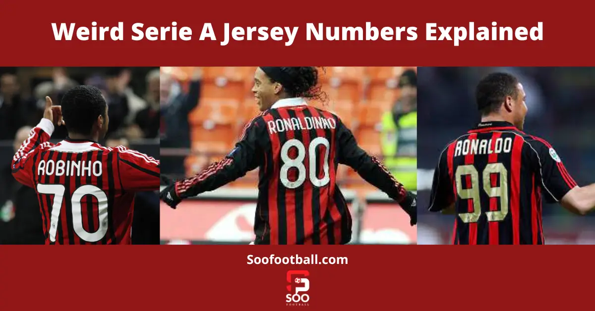 Why Serie A players wear weird jersey numbers