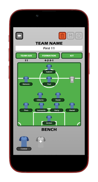 App for football coaches