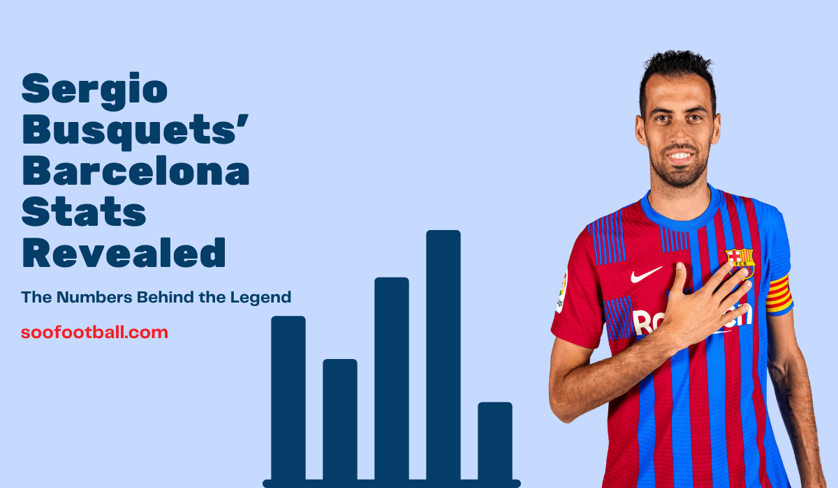 Sergio Busquets' Barcelona Stats Revealed The Numbers Behind the