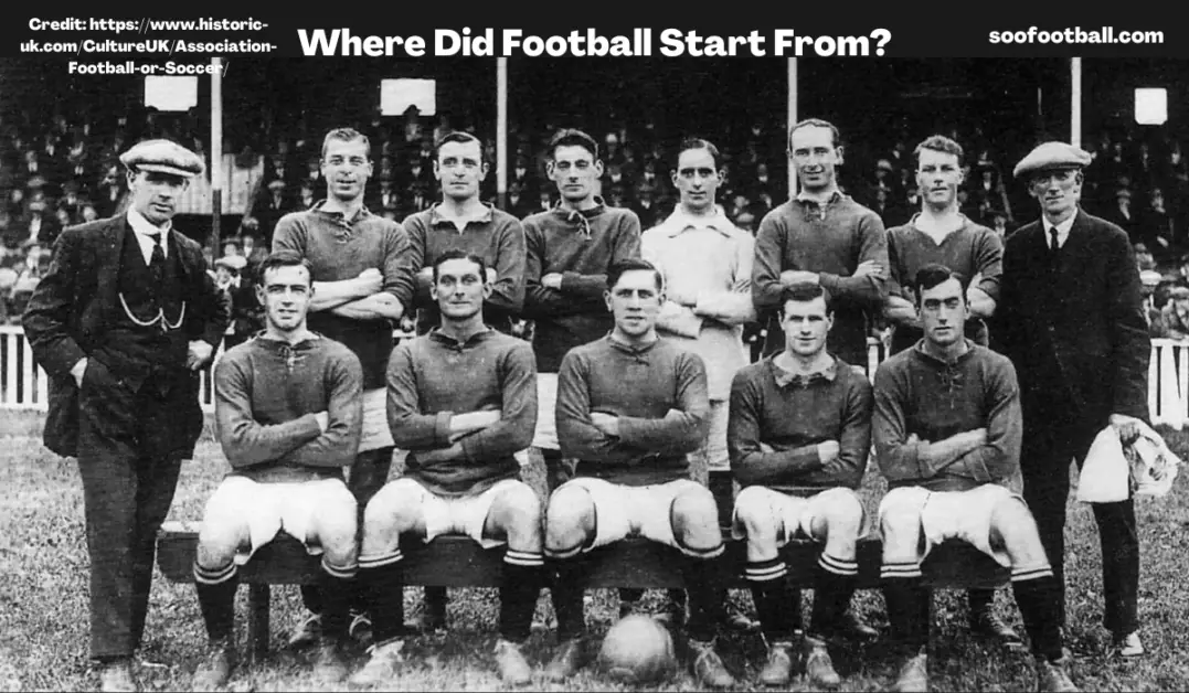 Football started in which county?