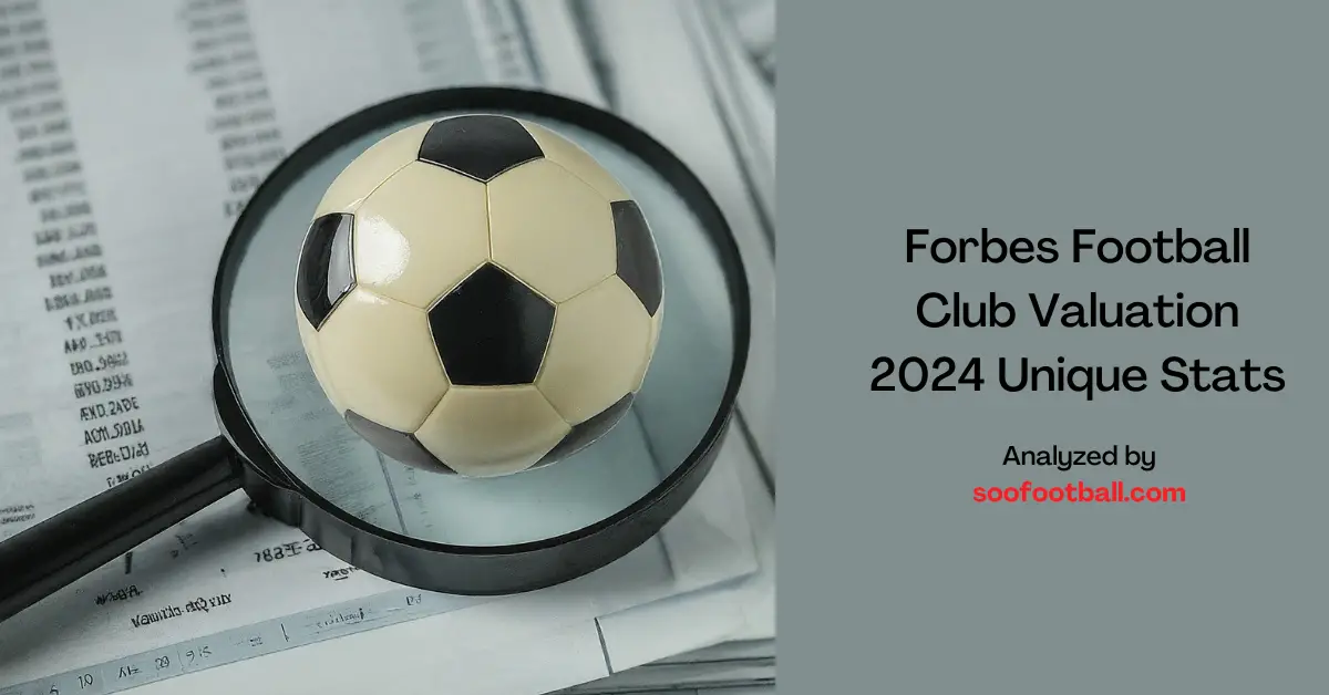 forbes football club valuation 2024 unique stats