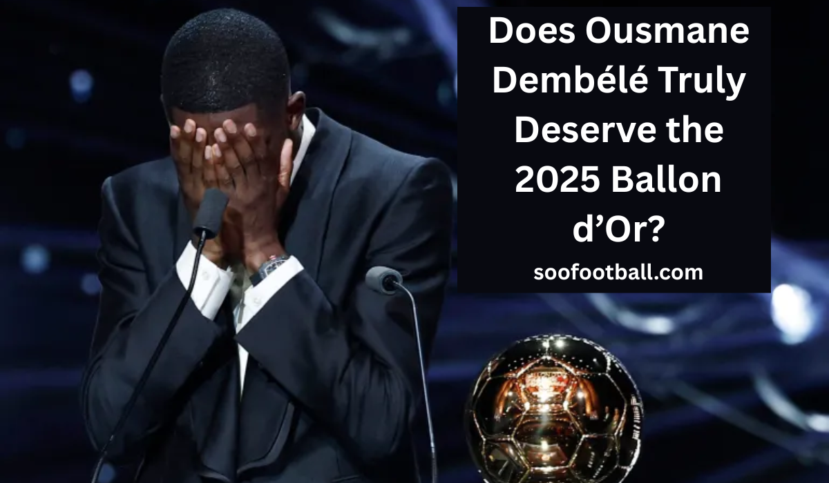 Ousmane Dembele Ballon d'Or 2025