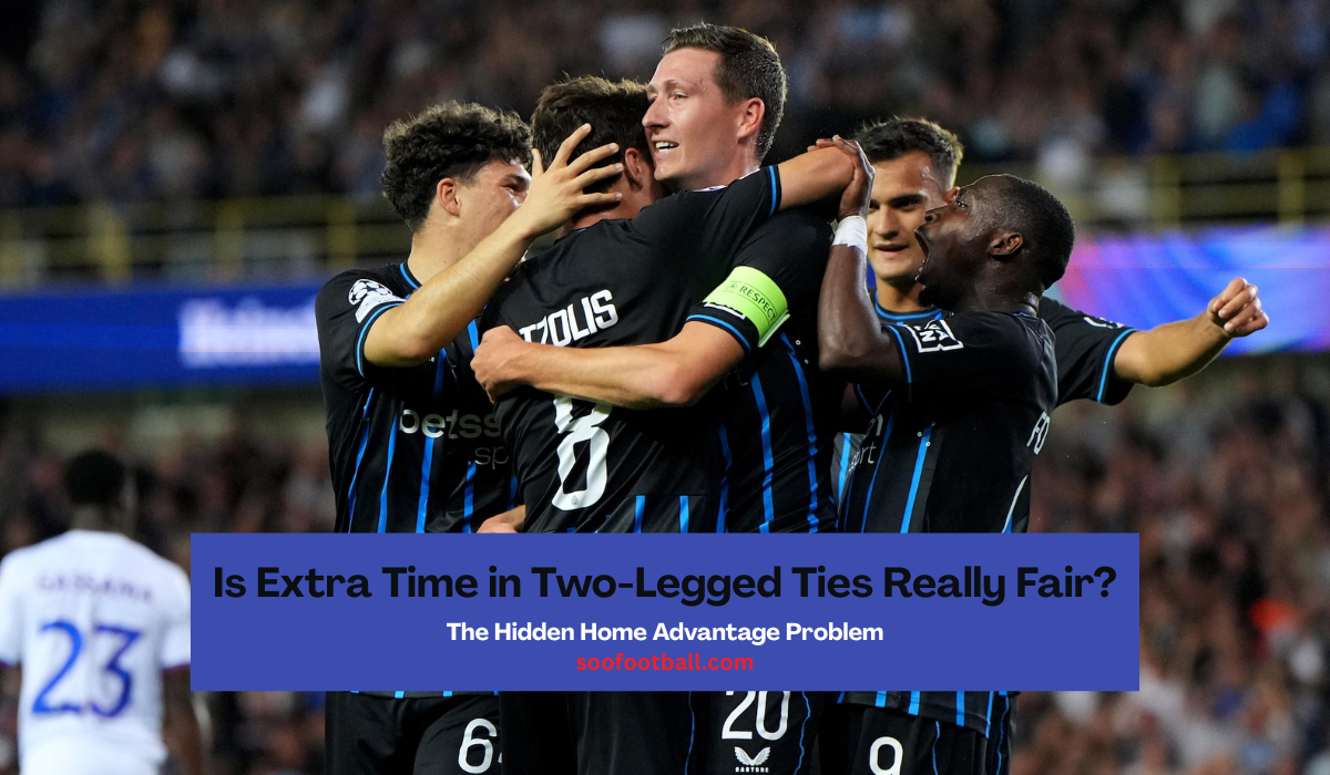 Is Extra Time in Two-Legged Ties Really Fair? The Hidden Home Advantage Problem