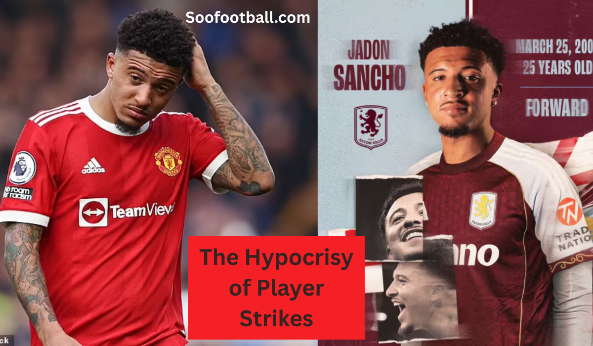 Player strike hypocrisy